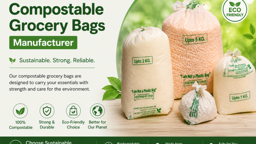Top 5 Compostable Grocery Bags Manufacturers in India