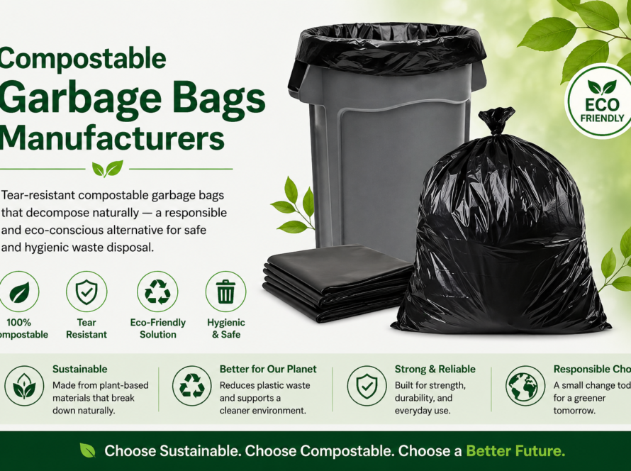 Top 5 Compostable Garbage Bags Manufacturers in India