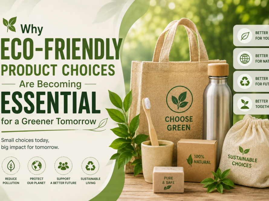 Why Eco-Friendly Product Choices Are Becoming Essential for a Greener Tomorrow