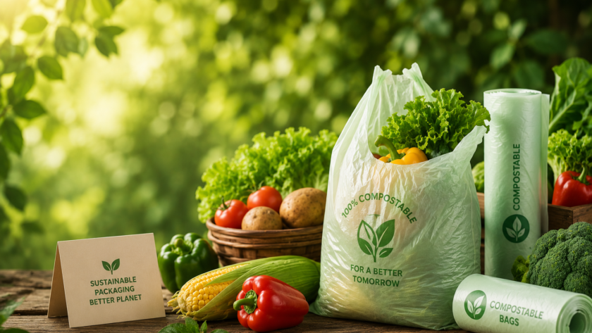 Top Compostable Fresh Produce Bags Manufacturer in India Leading Sustainable Packaging Solutions