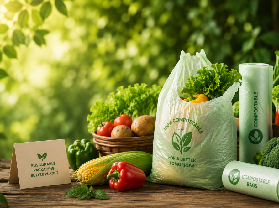 Top Compostable Fresh Produce Bags Manufacturer in India Leading Sustainable Packaging Solutions