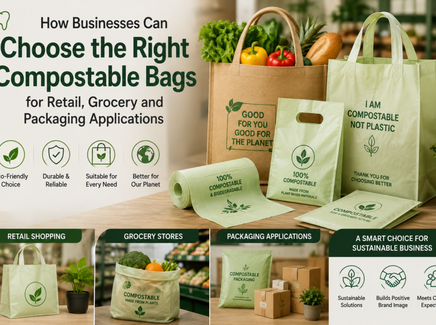 How Businesses Can Choose the Right Compostable Bags for Retail, Grocery and Packaging Applications